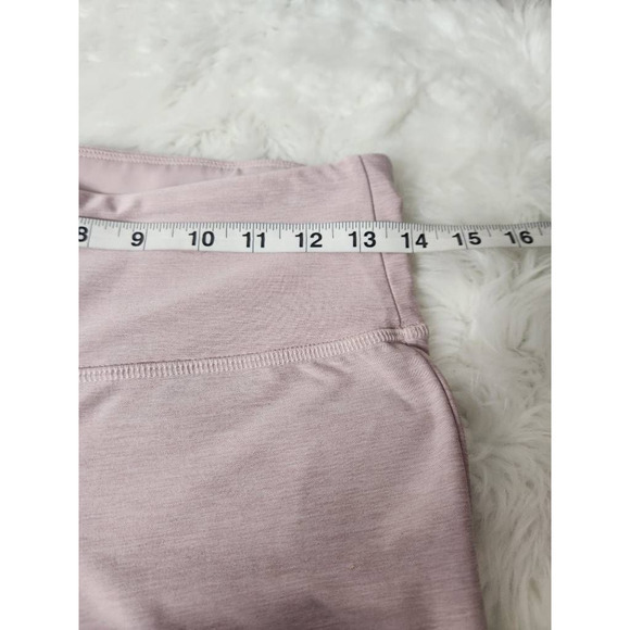 New Balance Womens Leggings Pants Pink High Rise Stretch Pull On Workout M - Picture 3 of 6